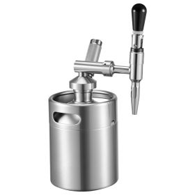 Nitro Cold Brew Coffee Maker 68 Oz Nitrogen Dispenser System, Home Brew Coffee Keg, Portable Nitrogen Infuser With Dispenser And Pressure Relievi (Option: Default)