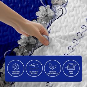 Quilted Embroidered Sofa Cover And Daybed Cover Set For 1 To 4 Seaters (Option: 2 Seater)