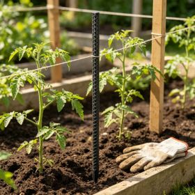 16-Pack 16inch Rebar Stakes, Heavy-Duty Ground Anchors For Fencing, Gardening & Camping Tents (Option: 65823624)
