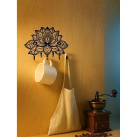 CIFbuy Sleek Metal Wall Mounted Key Holder and Mail Organizer with Hooks for Entryway Storage (TikTok, temu pick-up service) (Option: 23434545)