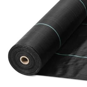 3.28*164FT Robust Garden Weed Material, Interlaced PP Weed Prevention Cloth, Pathway Material, Geotextile Material for Garden Design Ground Prote (Option: default title)